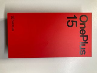 OnePlus 15 SIN ABRIR (versión Española, negro)