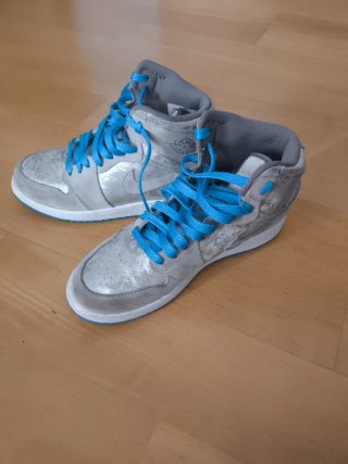 Nike Jordan Zapatillas Plata y Azul