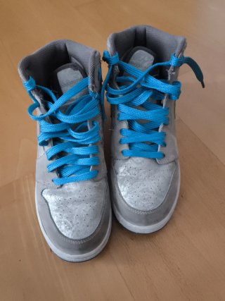 Nike Jordan Zapatillas Plata y Azul
