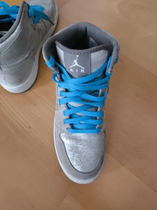 Nike Jordan Zapatillas Plata y Azul