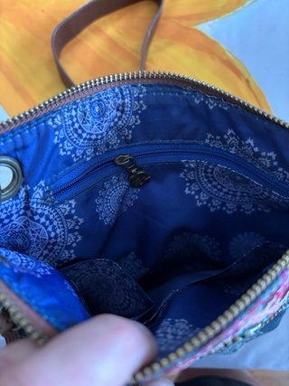 Bolso Desigual Denim Bordado