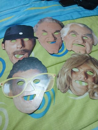 Máscaras Antiguas Personajes Famosos