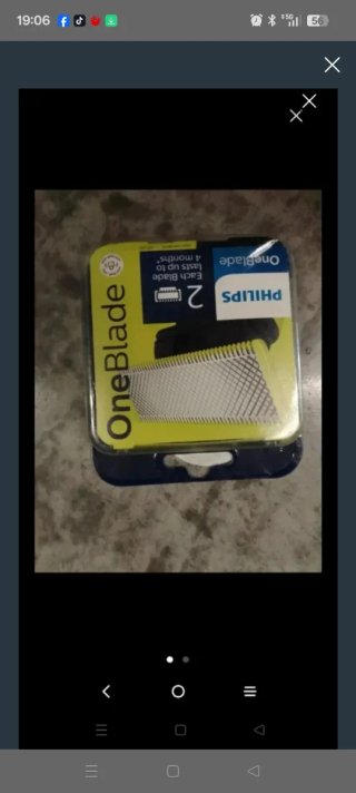 Cuchillas Philips OneBlade (2 uds)