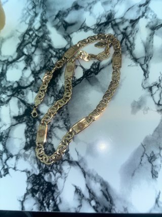 Cadena Versace Oro 18k Nueva