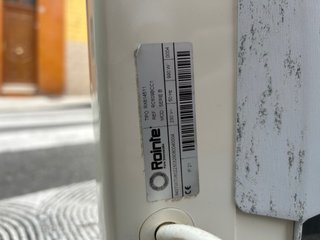 Radiador Eléctrico marca Rointe clase B