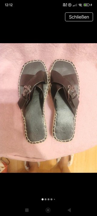 Sandalias verano negras como nuevas