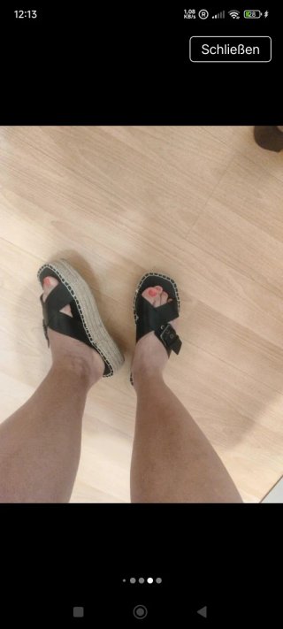 Sandalias verano negras como nuevas