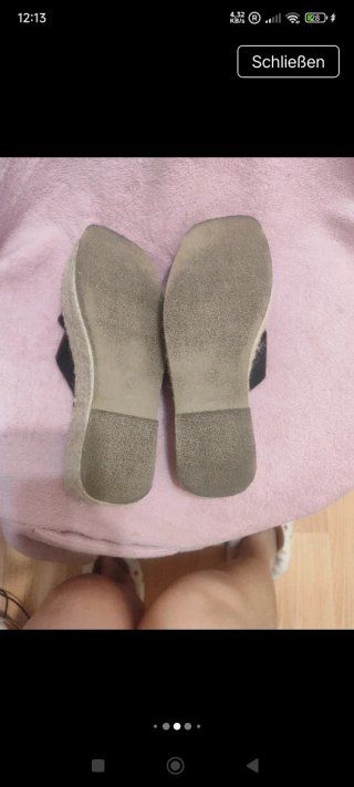 Sandalias verano negras como nuevas