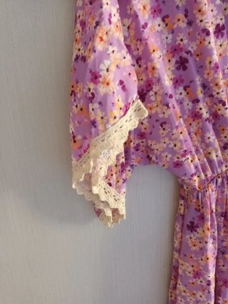 Vestido floral talla única