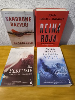 LIBROS NOVELA ACTUAL