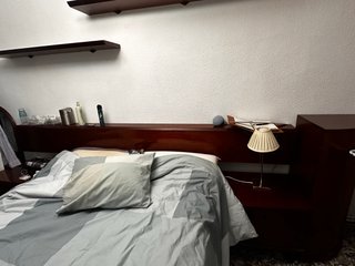 Cabecero de cama de madera