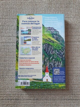 Guía Islandia Lonely Planet + mapa Reykjavik