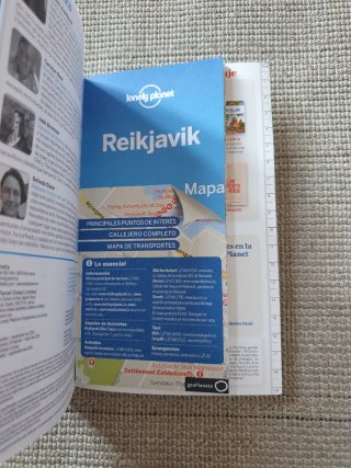 Guía Islandia Lonely Planet + mapa Reykjavik