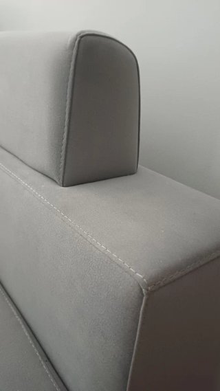Sofá-Puff gris