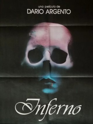 Infierno. Cartel Película. Dario Argento. 1980