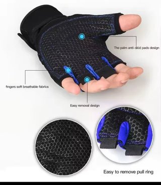 Guantes Deportivos Entrenamiento Pesas Gimnasio