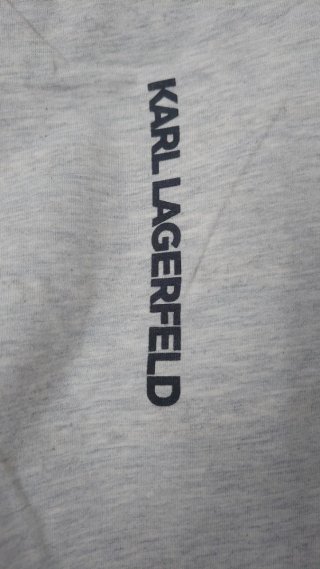 Camiseta Karl Lagerfeld gris talla S