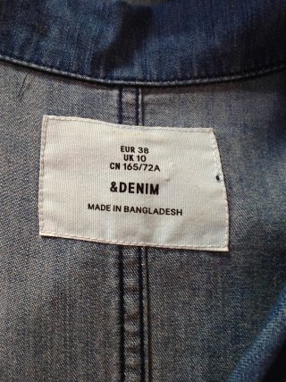 Mono tejano H&M Talla 38