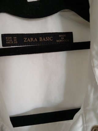 Camicia Zara bianca taglia M
