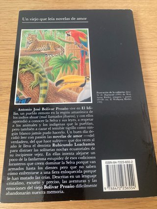 Un Viejo que Leía Novelas de Amor (Colección An...