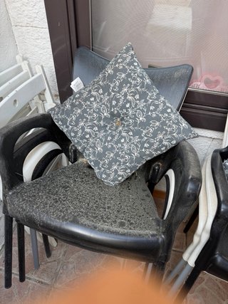 Mesa y 4 Sillas Terraza Plástico