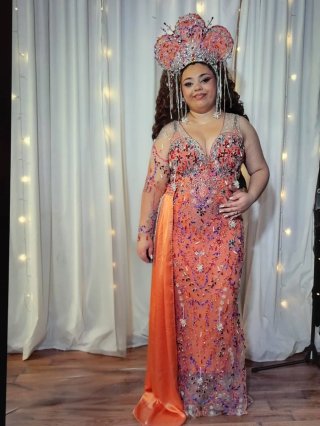 Vestido Fiesta Gitana Multicolor