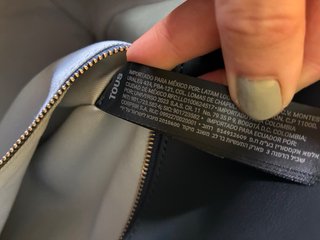 Bolso Tous gris sin apenas uso