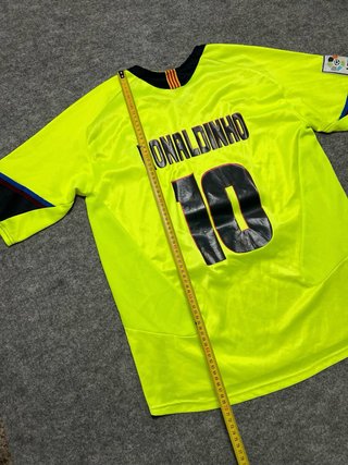 Camiseta Fútbol Barcelona Ronaldinho Nike 90