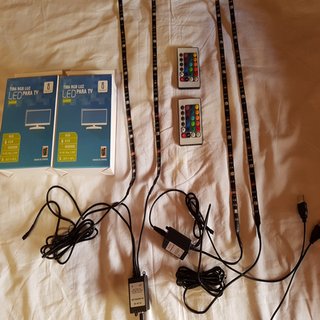 Luci LED RGB USB per TV con Telecomando