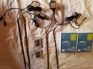 Luci LED RGB USB per TV con Telecomando