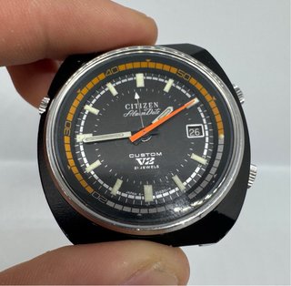 Reloj Citizen Alarm Date Custom V2 Automatico 1971