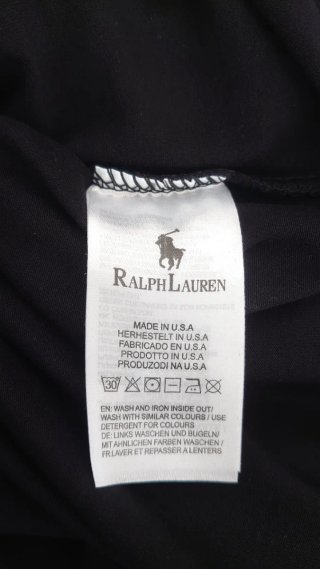 Polo Ralph Lauren Camiseta Negra Oso RL