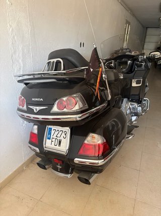 Honda Gold Wing Negra/Plateada