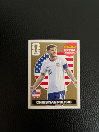 Sticker Panini Christian Pulisic Mundial 2026