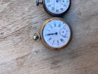 2 Relojes de Bolsillo Antiguos -diseños antiguos