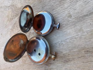 2 Relojes de Bolsillo Antiguos -diseños antiguos