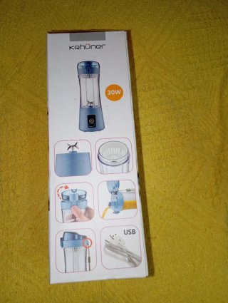 Licuadora Portátil Azul