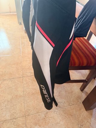 Chaqueta Dainese Negra y Rosa Moto Deportiva s
