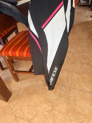 Chaqueta Dainese Negra y Rosa Moto Deportiva s