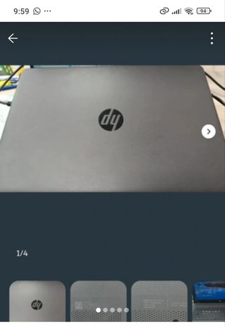 HP Portátil Negro