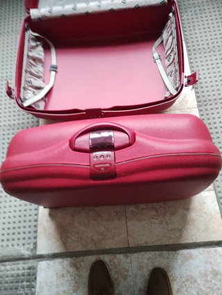 Juego 2 Maletas Rígidas Samsonite Rojas