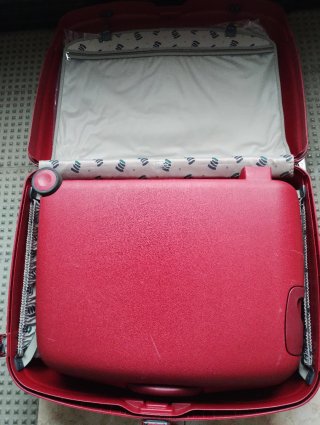 Juego 2 Maletas Rígidas Samsonite Rojas