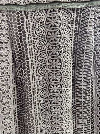 Vestido Massimo Dutti encaje