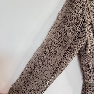 Vestido Massimo Dutti encaje