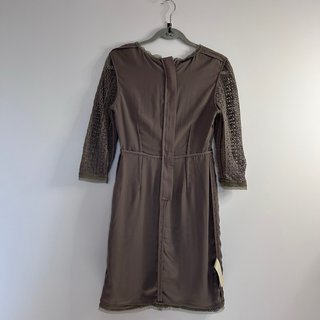 Vestido Massimo Dutti encaje