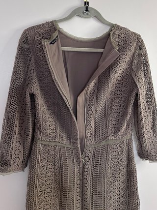 Vestido Massimo Dutti encaje