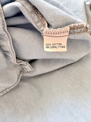 Camicia Jeans Zara Azzurra