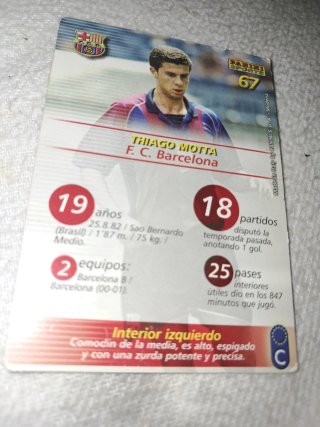 Cromo Panini R. Madrid Ronaldo Nazario 425