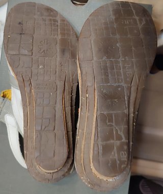 Sandalias Art mujer blancas y grises