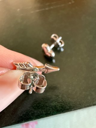 Pendientes Guess Corazón Plata